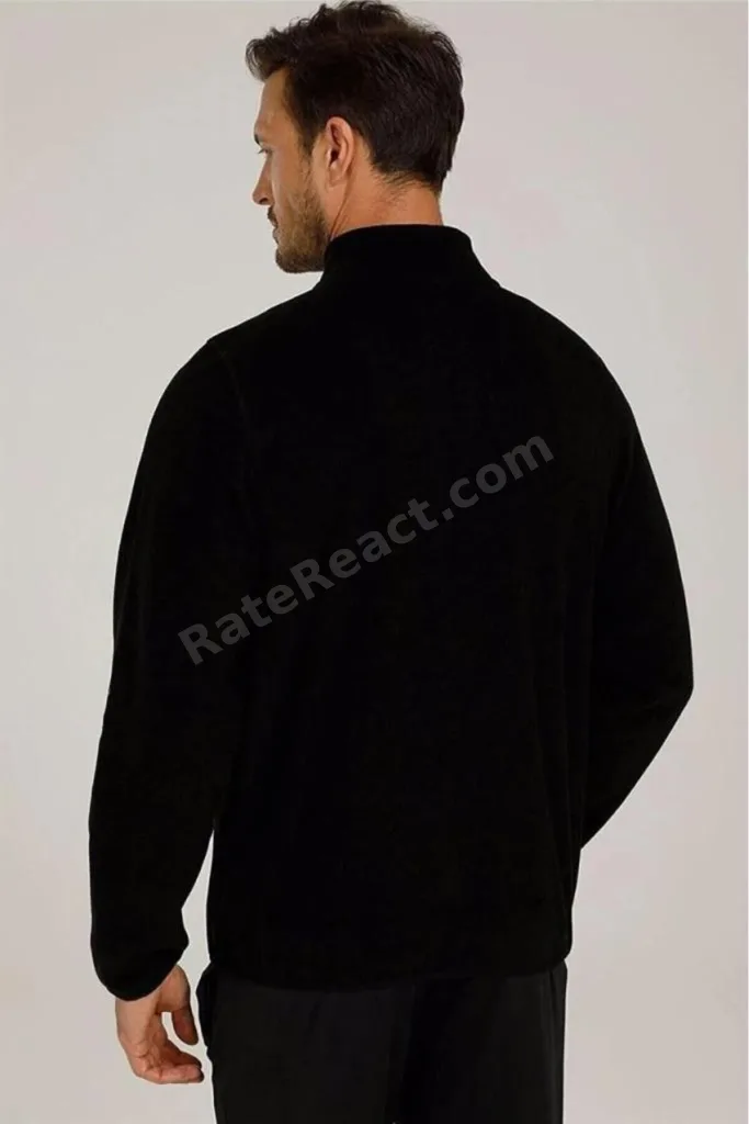 3W ML NORDIC 7SN165 3PR LUMBERJACK POLAR SWEAT FERMUARLI