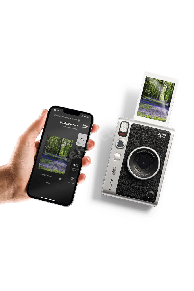 Instax Mini Evo Siyah Fotoğraf Makinası