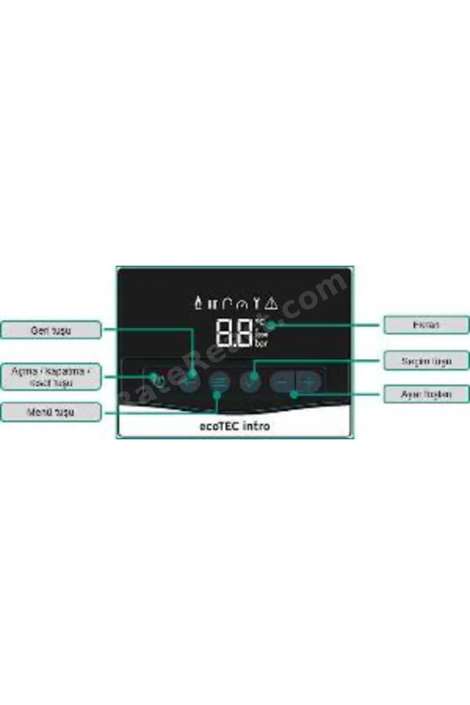 ecoTEC İntro 24/28 Kw (20.000 Kcal) Tam Yoğuşmalı Kombi