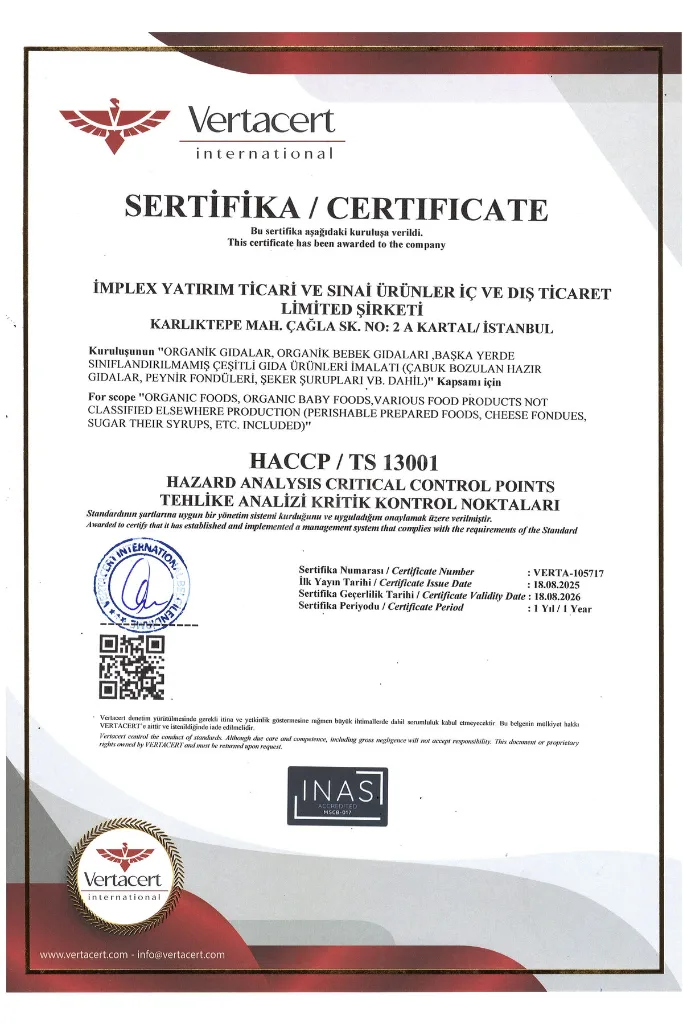 Organik Sertifikalı Tam Buğday Unu 5’li Set 5x1000 g