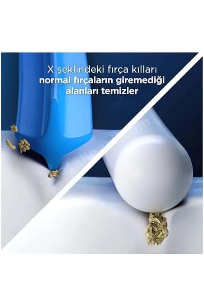 TTKTEKNOLOJİ Oral-B Action X-Filament Şarjlı Diş Fırçası Yedek Başlığı 4 Adet TTKTEKNOLOJİ 2026 3955