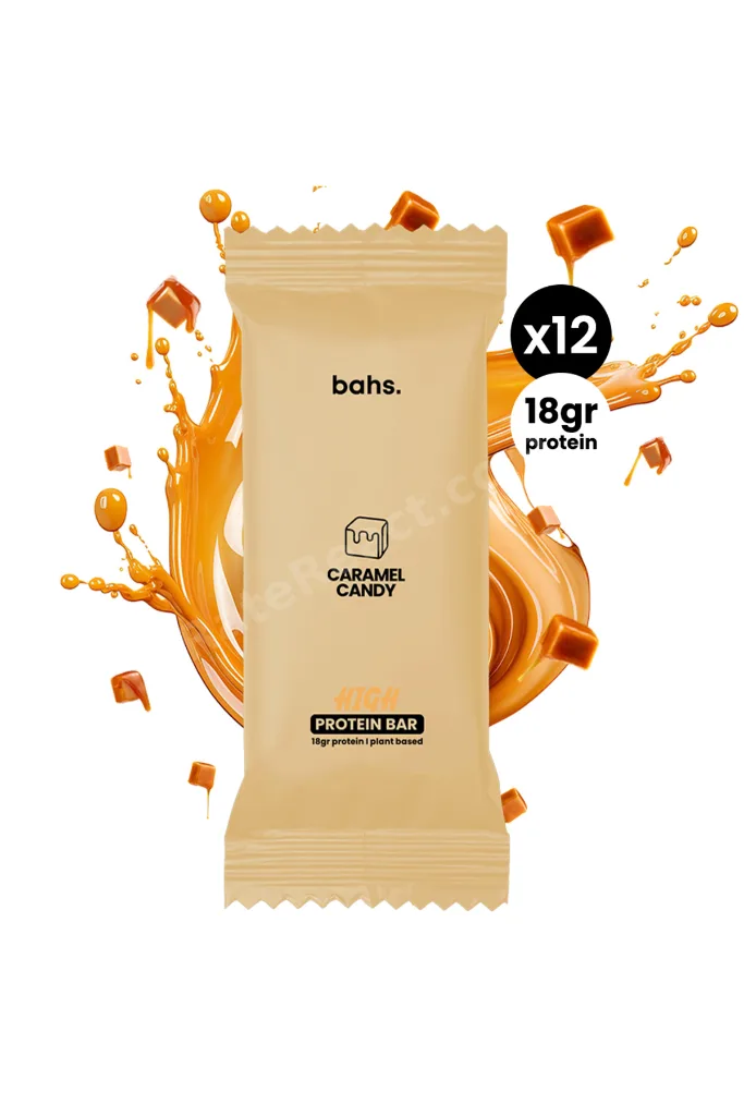 Yüksek Protein Bar - Caramel Candy 12 Adet X 60gr