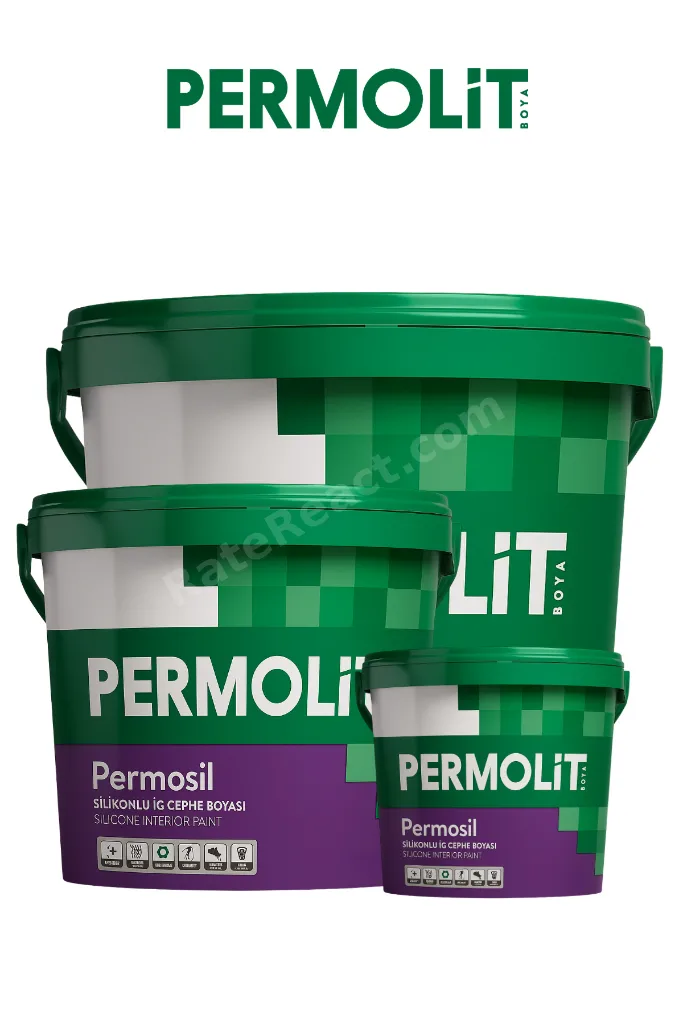 Permosil Silikonlu Silinebilir Su Bazlı İç Cephe Boyası | 3.5 Kg - 10 Kg - 20 Kg