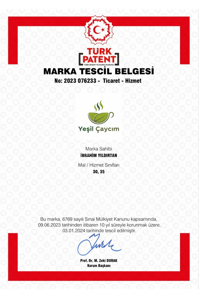 %100 Doğal El Yapımı Ödem Söktürücü (türkiyede Ilk Yaprak Yeşil Çay ) 100 gr