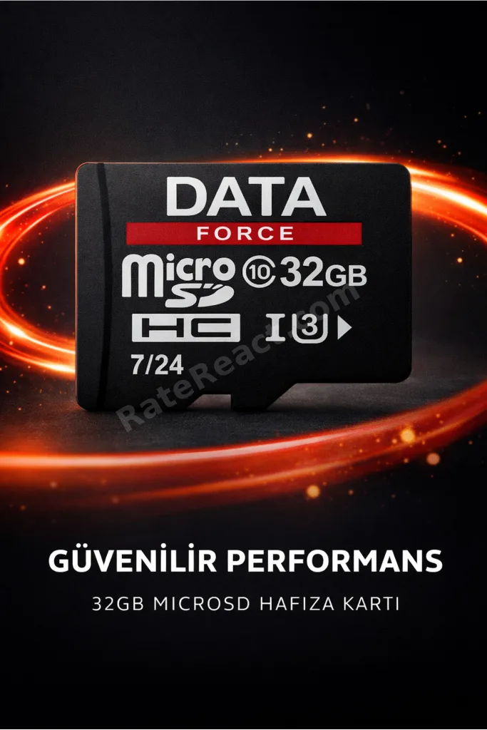 32GB U3 Hafıza Kartı | Kamera, Telefon ve DVR Uyumlu