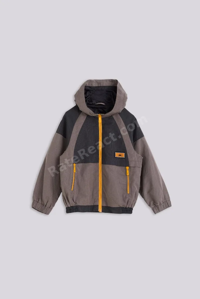 BG Store Erkek Çocuk Antrasit Yağmurluk