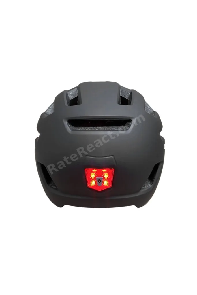 KS-28 Vizörlü Mat Gri M 55-58cm Bisiklet Kaskı