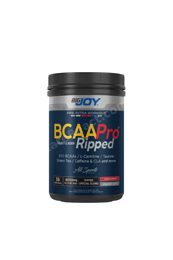 Amino Asit Bcaa Pro Ripped Kola Aromalı 432g 36 Servis