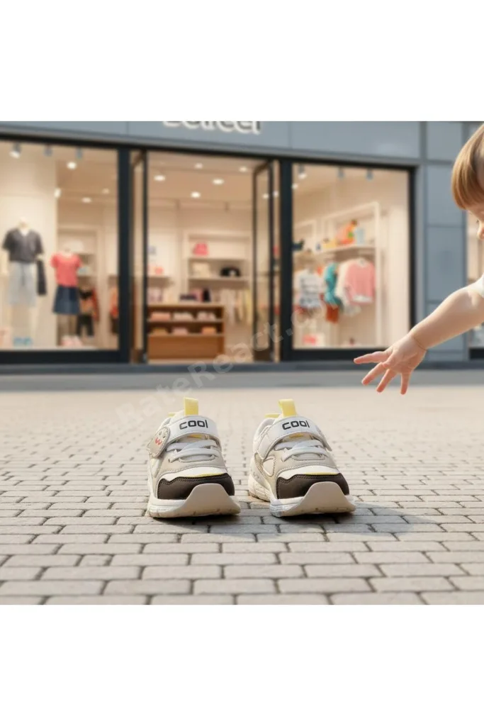Dorian İlk Adım Çocuk Cırtlı Anatomik Ve Comfort Taban Sneaker Spor Ayakkabı