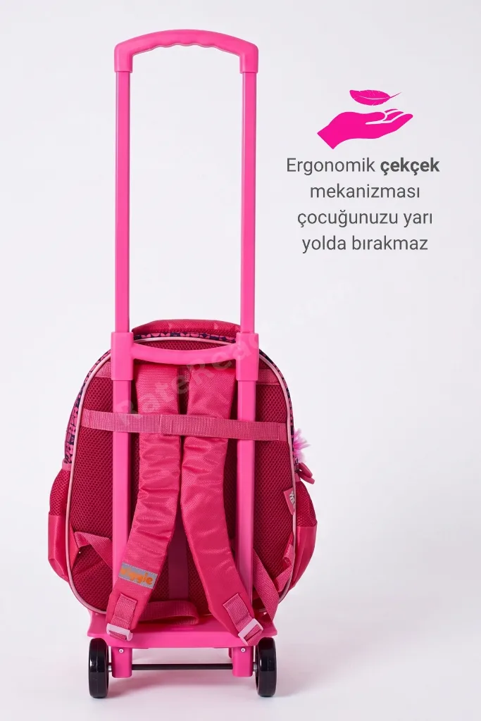 LOL Surprise BB Air Lisanslı Çıkarılabilir Çekçekli Kız Çocuk Okul Çantası 2183