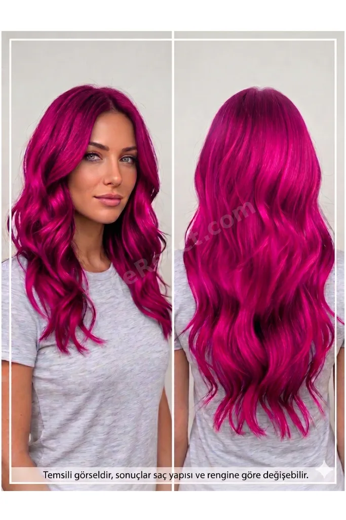 Bad Girl Pembe Geçici-renkli Amonyaksız Saç Boyası 250 ml