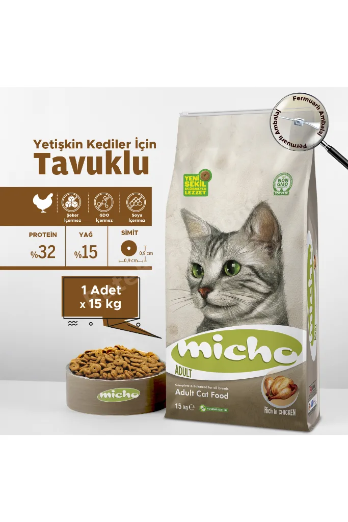 Adult Cat 15 Kg Kedi Maması