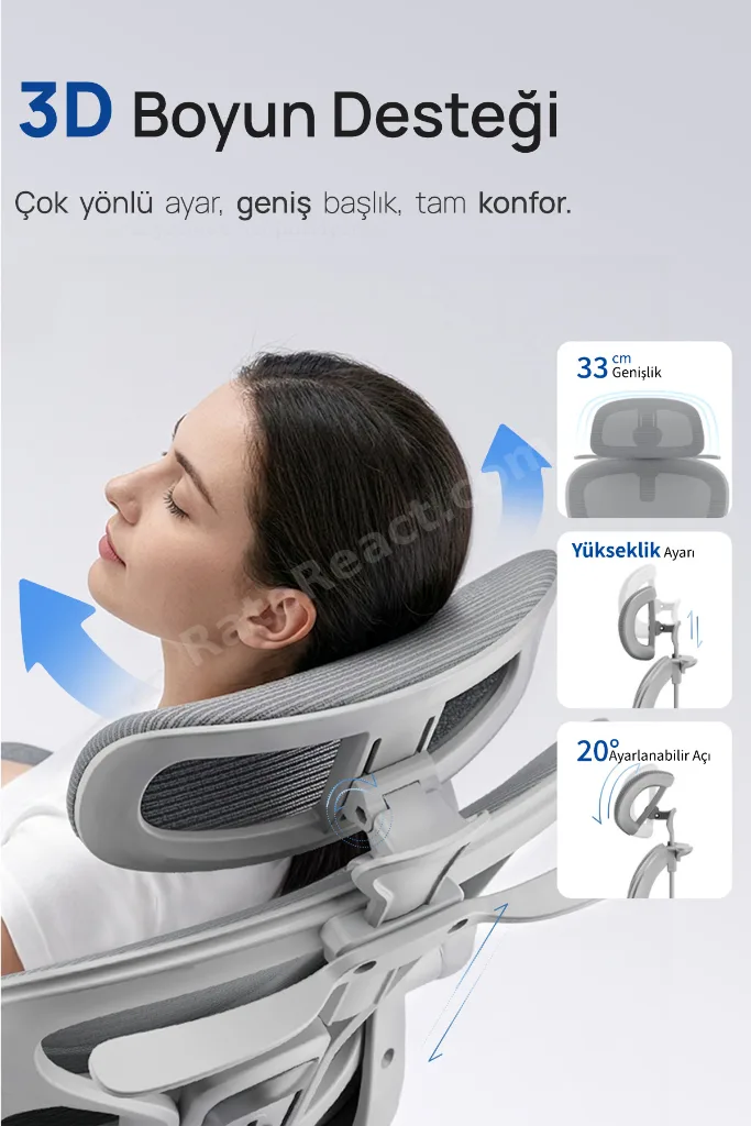 Porto Ergonomik Çalışma Sandalyesi