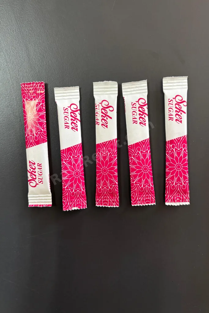 Stick Şeker Özel Üretim Desenli Tasarım B (Pembe Beyaz) X 1 ADET