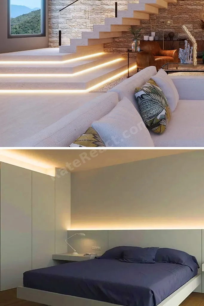 Şerit Led 5 Metre Gün Işığı 3 Çipli Pro Ambiyans Aydınlatma Mutfak Salon Yatak Odası Led Işık