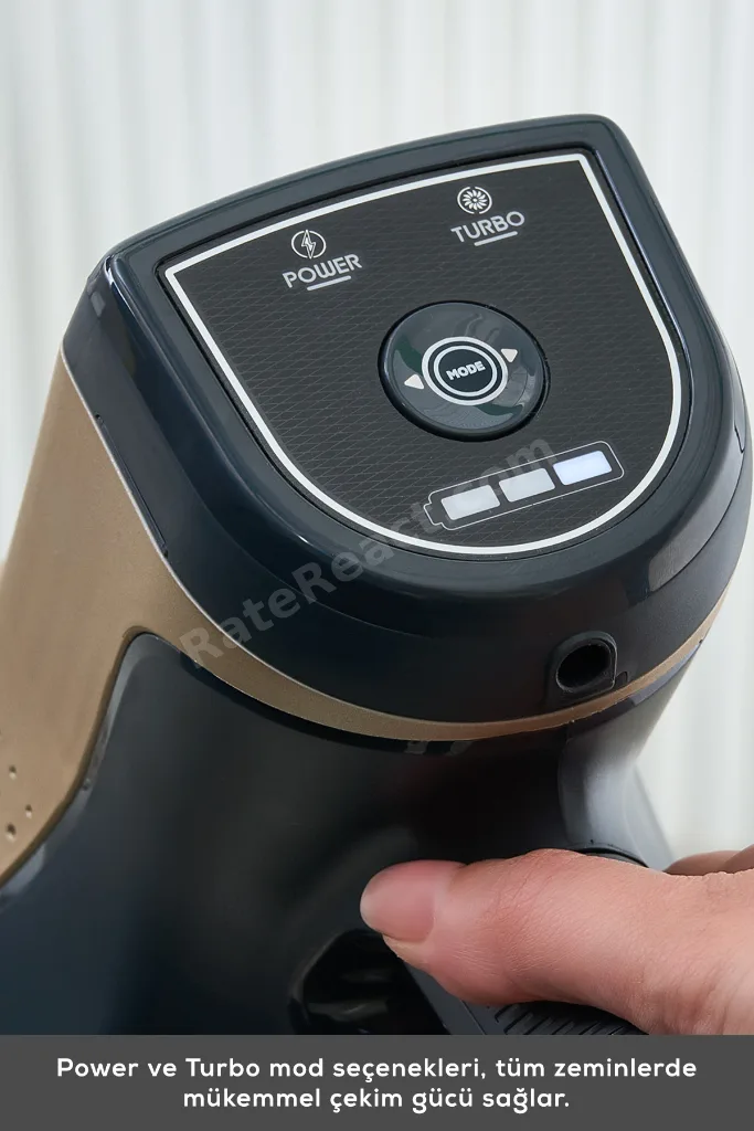 Power Up Pro Dik Süpürge Mineral Gold 350 W