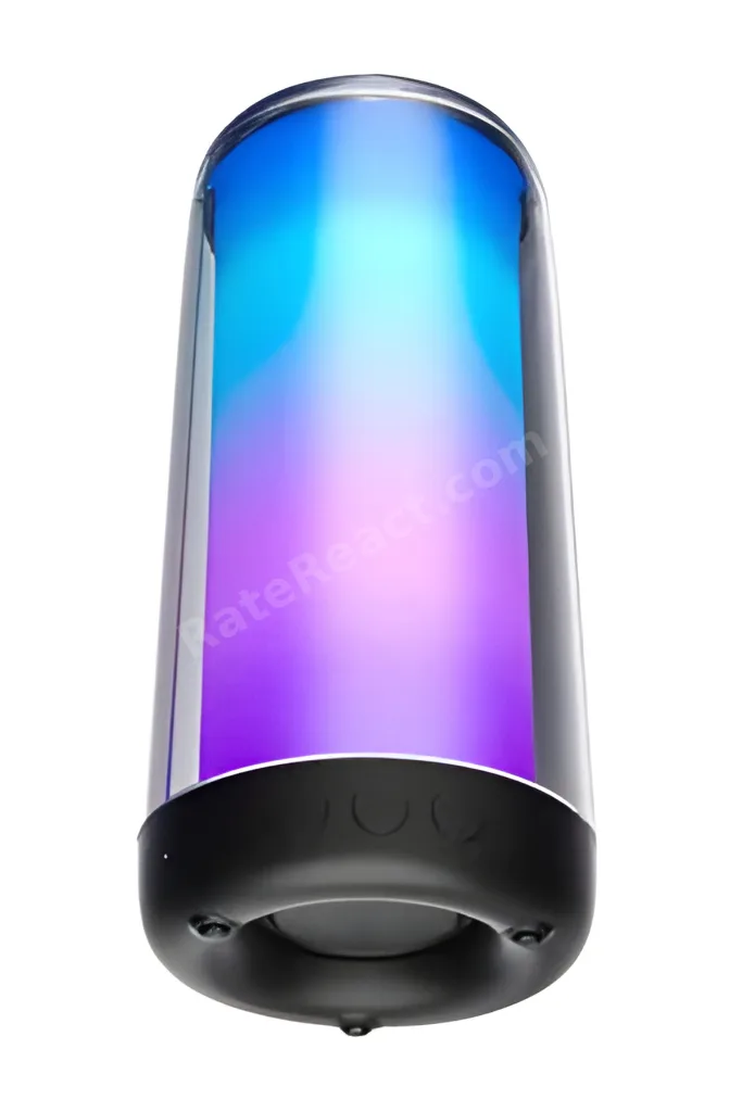 RS Kablosuz 5W RGB Aydınlatmalı Bluetooth Hoparlör /USB/SD Kart Stereo Taşınabilir Hoparlör