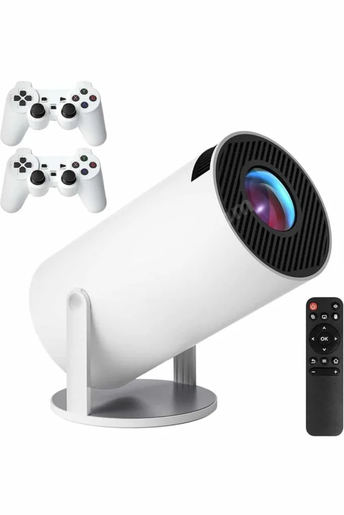 4K Wireless Çift Kollu Kumandalı Oyun Projeksiyonu Retro Video Oyunu Yeni Nesil - LSNTKN-RS4