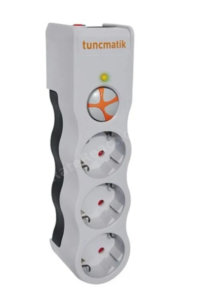 Kablolu 3’lü Enerji Koruma Powersurge Beyaz Joule