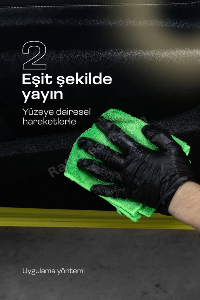 Vanilya Oto Kokusu Sprey 600 ml – Torpido & Plastik Mat Bakım (Polyrole Matte)