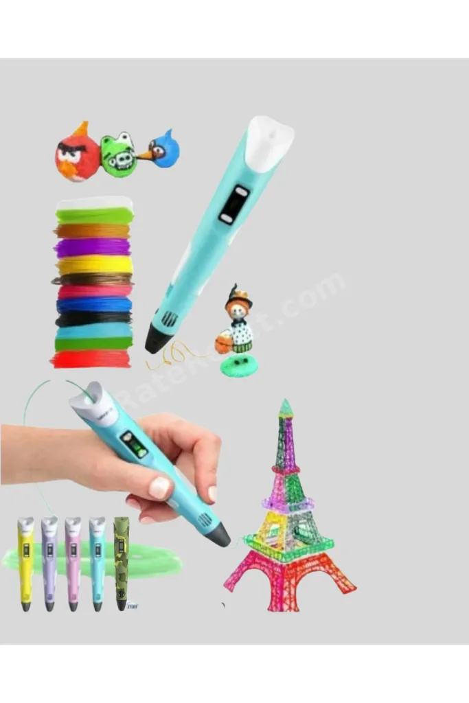 ACONCEPT Üç Boyutlu 3D Yazıcı Kalem ABS ve (34037) PLA Uyumlu