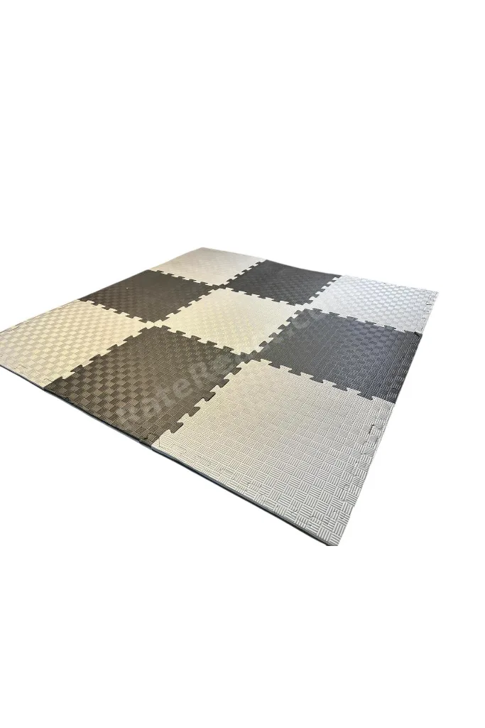 Çadır Matı Çadır Keçesi 20 Mm Kalınlığında 50x50 Eva Malzeme Gri Siyah 1 Adet Fiyatıdır