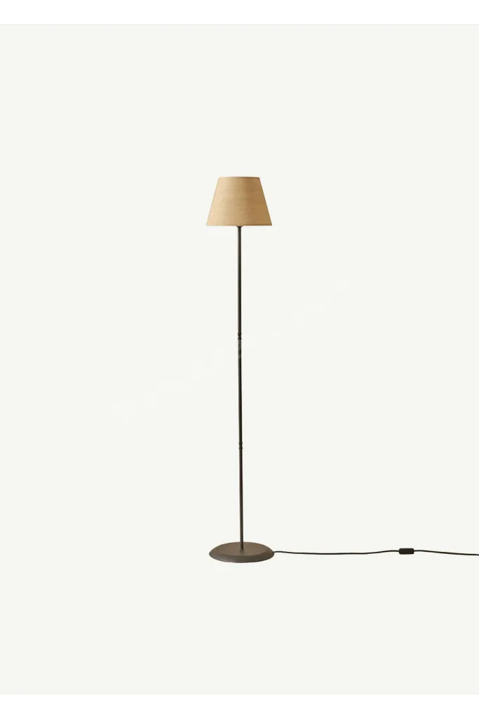 Zenith Metal Lambader Çöl Beji (38x21x145 cm)