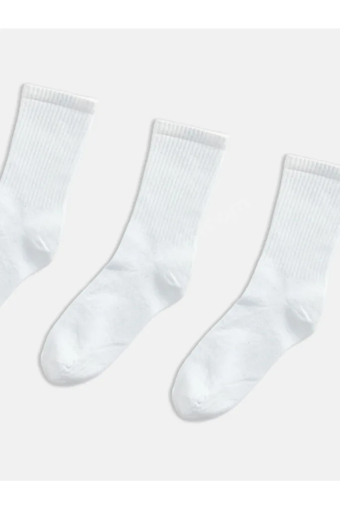 UZG STORE'Den Stil Sahiplerine Fitilli Erkek Çocuk Soket Çorap 3'lü