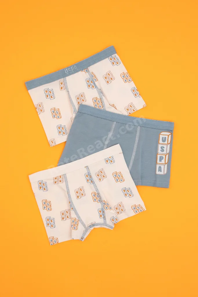 Erkek Çocuk 3'lü Boxer Takım 50319390-VR049