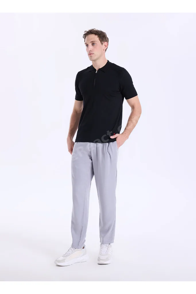 Siyah Erkek Slim Fit Kazak GU26MSS04030