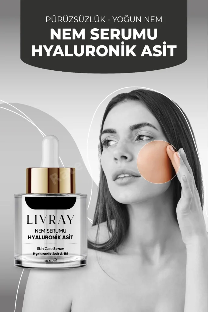 Nem Serumu - Hyaluronik Asit - Gençleştirici & Onarıcı & Yatıştırıcı (20 ML)