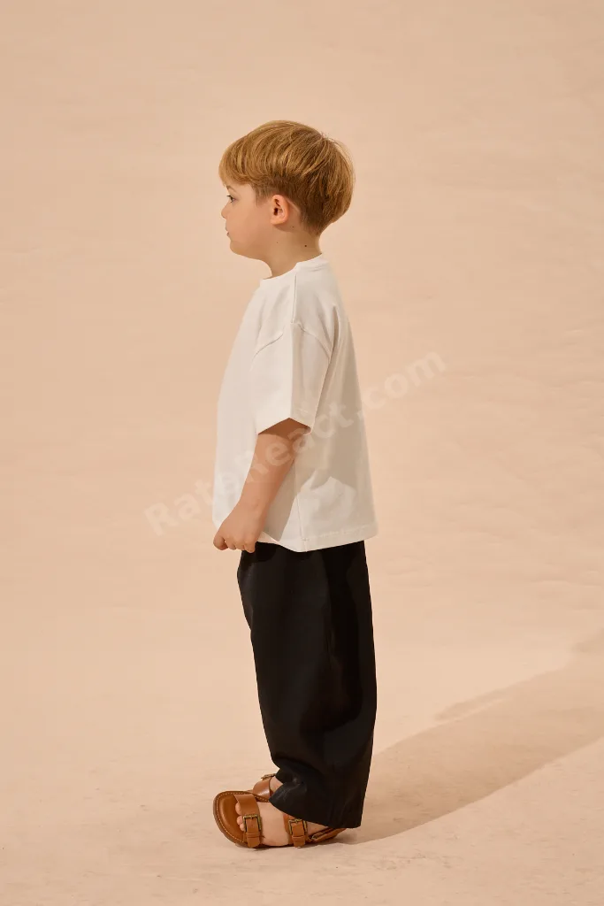 Oversize Basic Tişört Beyaz