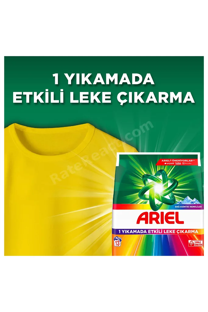 Renklilere Özel 9 Kg Toz Çamaşır Deterjanı x2