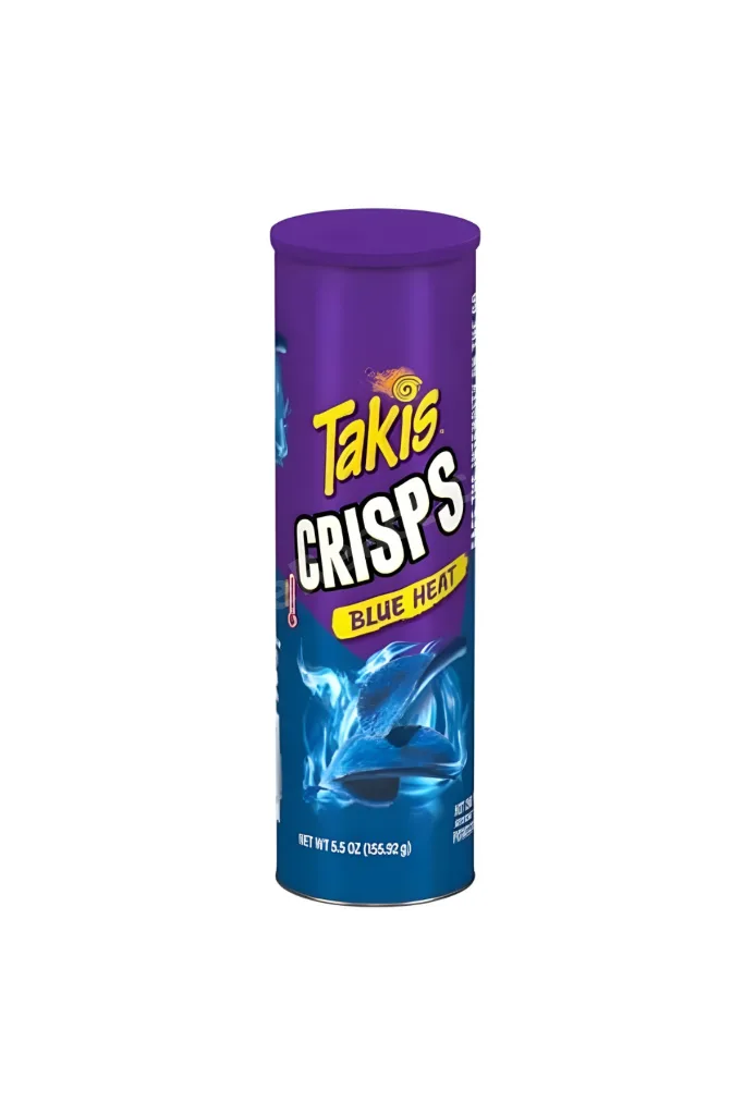 Crisps Blue Heat - Hot Chili Pepper Flavored Potato Crisps 155,92g