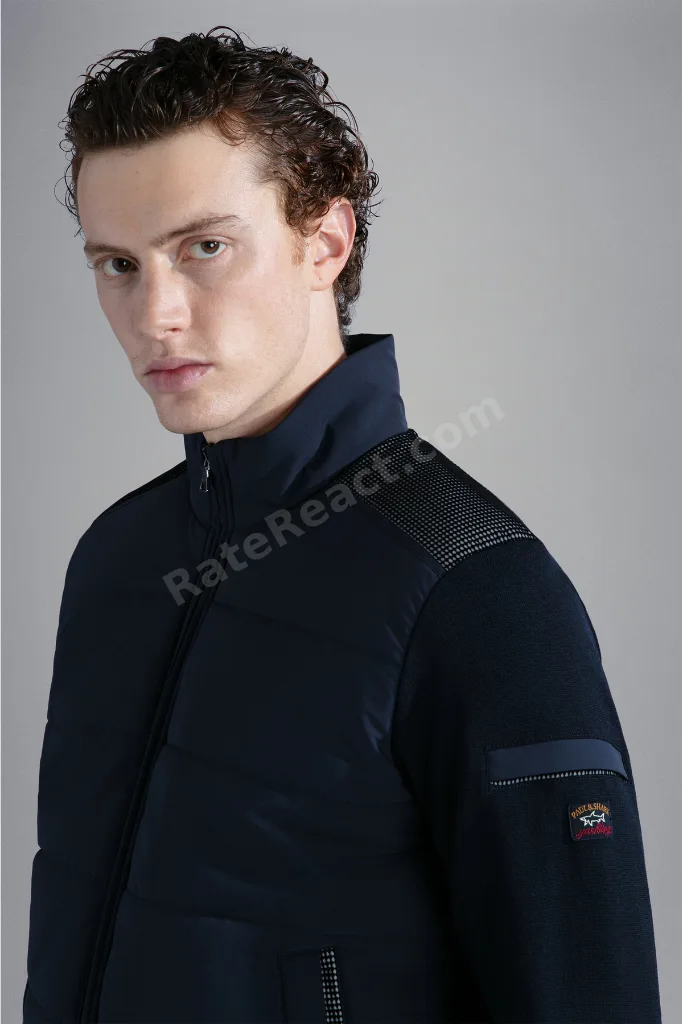 MEN'S ZIPPED PULLOVER C.W. WOOL