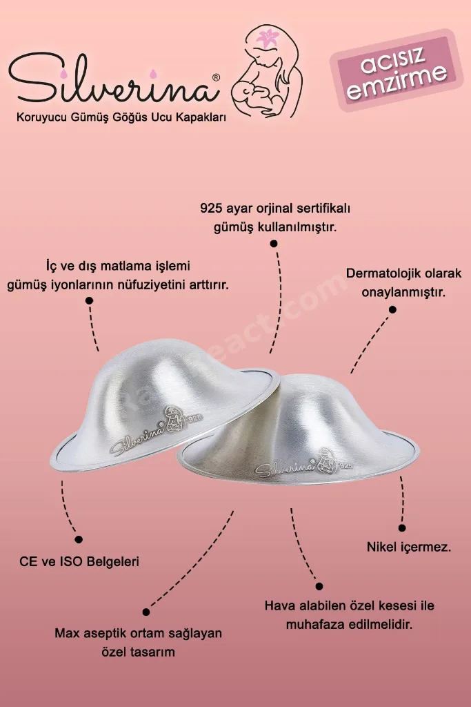® Koruyucu Gümüş Göğüs Kapağı