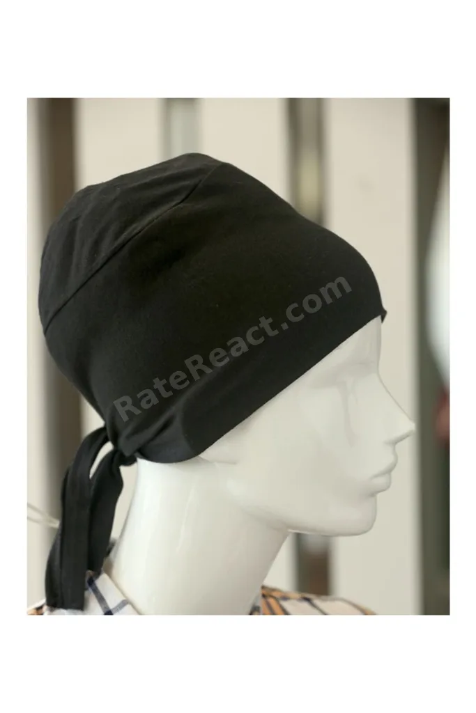 Bağlamalı Tesettür Bone - Bağlamalı Bandana 5 Adet