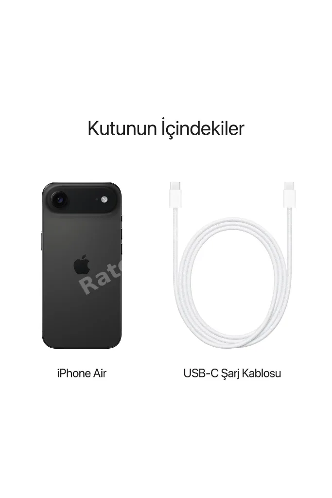 iPhone Air 256GB Uzay Siyahı