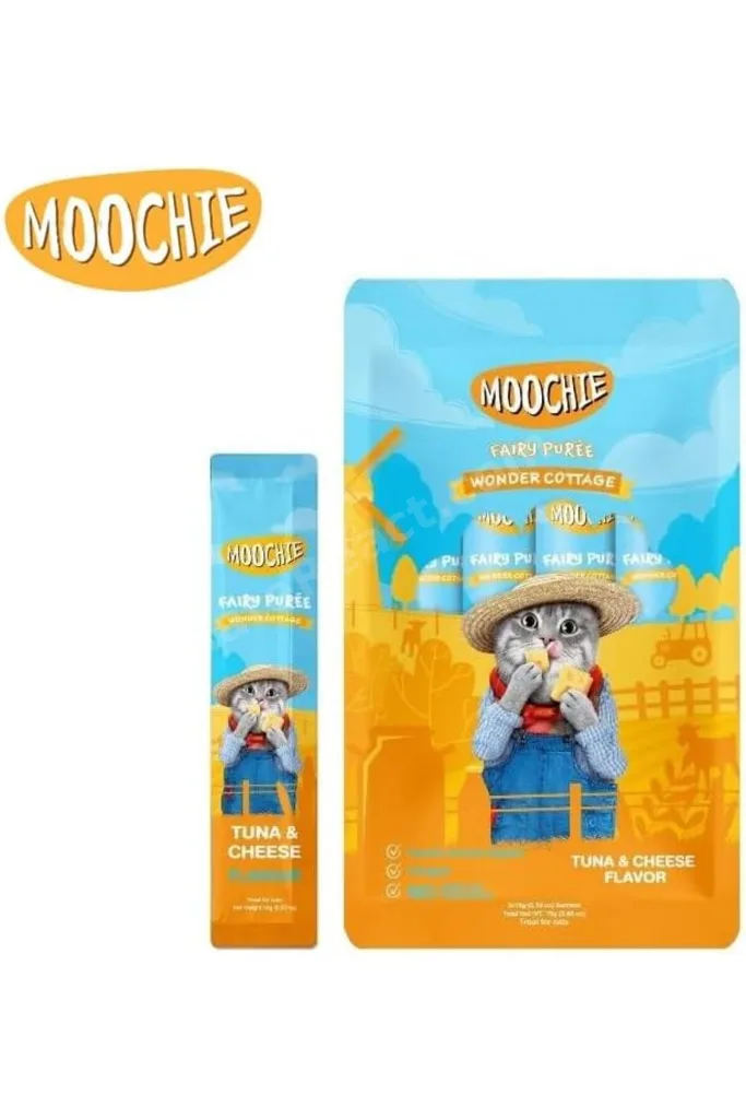TTKTEKNOLOJİ Moochie Sıvı Kedi Ödülü Ton-Peynir 5x15 gr TTKTEKNOLOJİ 2026 395519