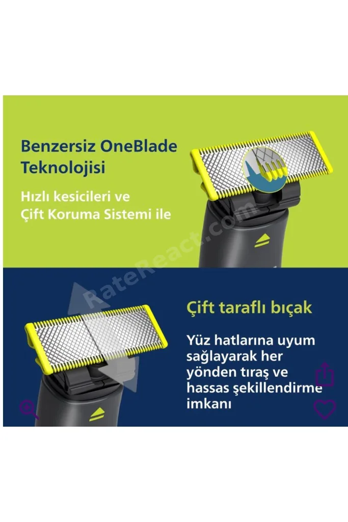 Oneblade QP1624/10 Yüz + Vücut