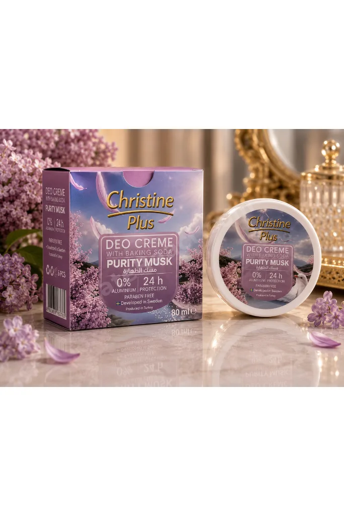 Deo Cream Purity Musk 80 ml 24 Saat Koruma Alüminyum İçermez