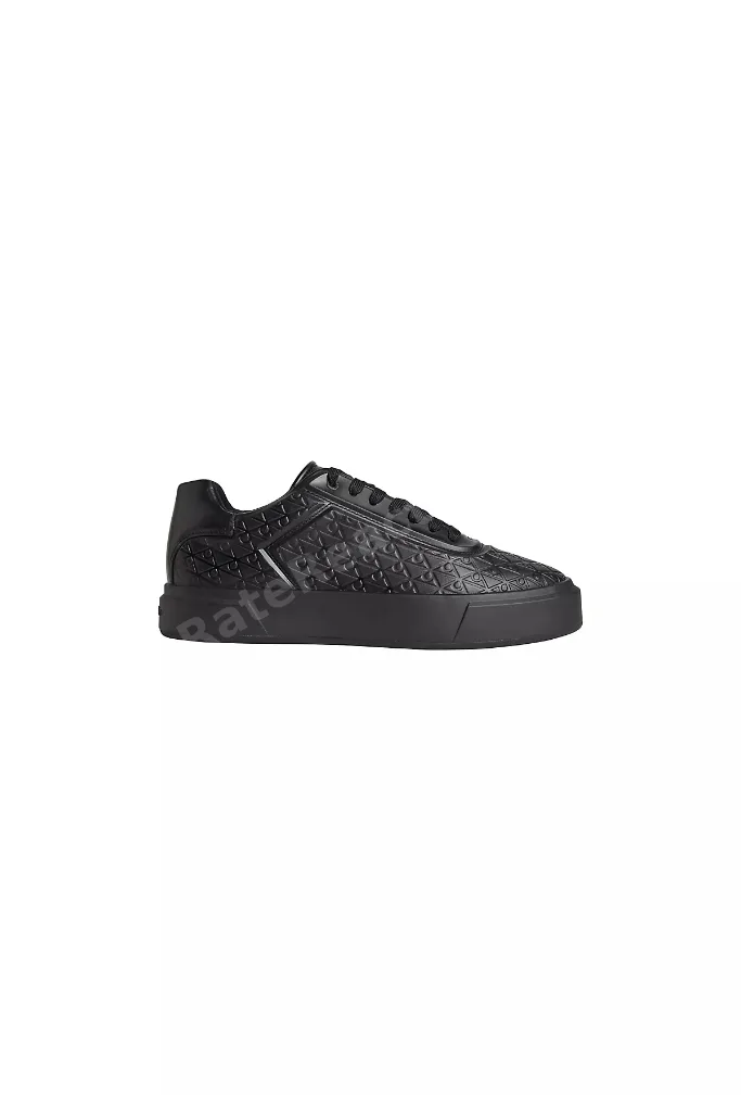 Erkek Marka Logolu Günlük Kullanıma Uygun Siyah Sneaker HM0HM02132 0GT