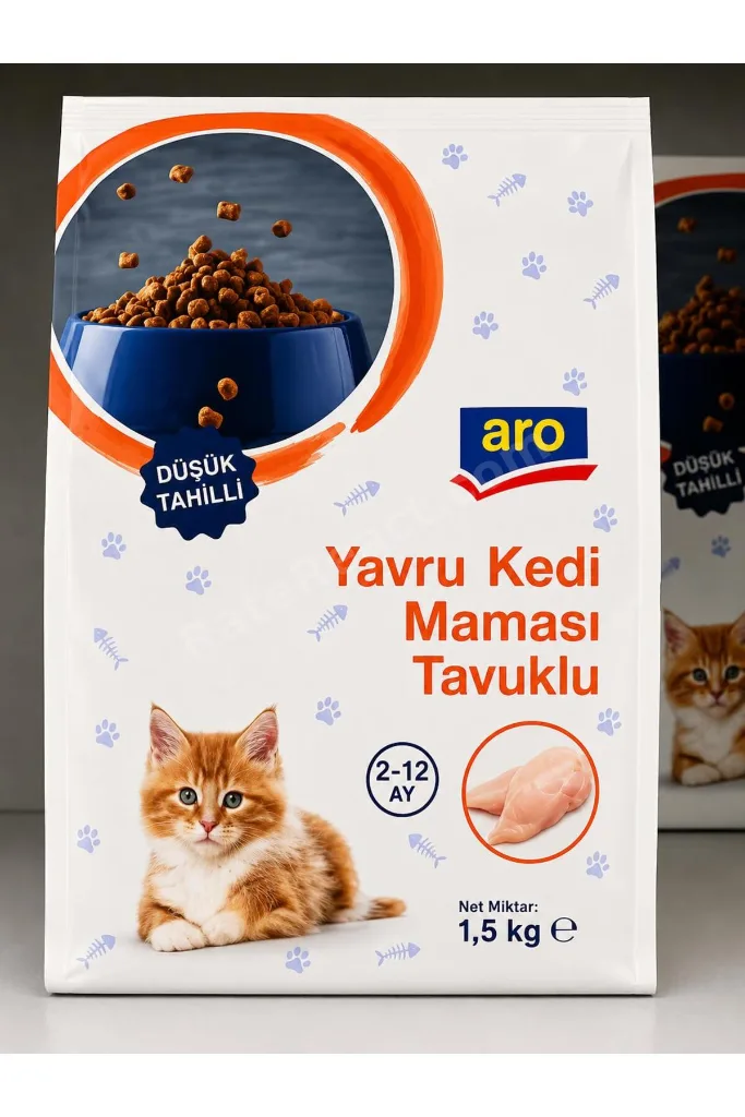 Yavru Kedi Maması Tavuklu 1.5 kg