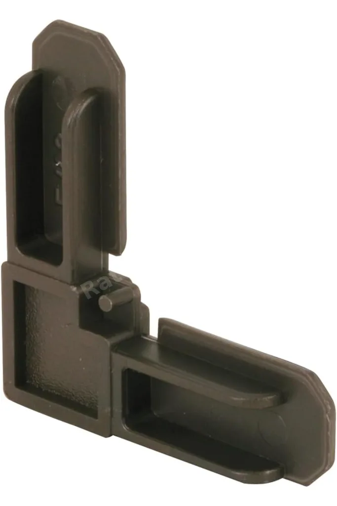 MP7728 – 50 Screen çerçeve köşe, 5/16 x 3/4 inç, bronz plastik, 50 adet 1268290