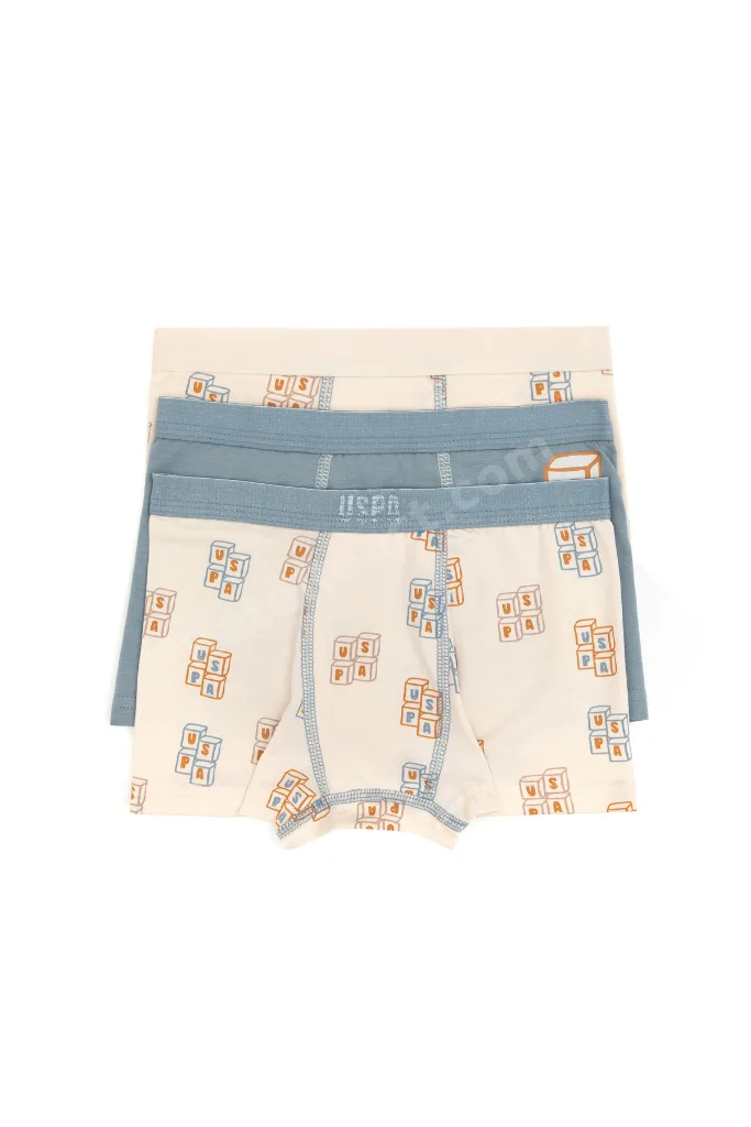 Erkek Çocuk 3'lü Boxer Takım 50319390-VR049