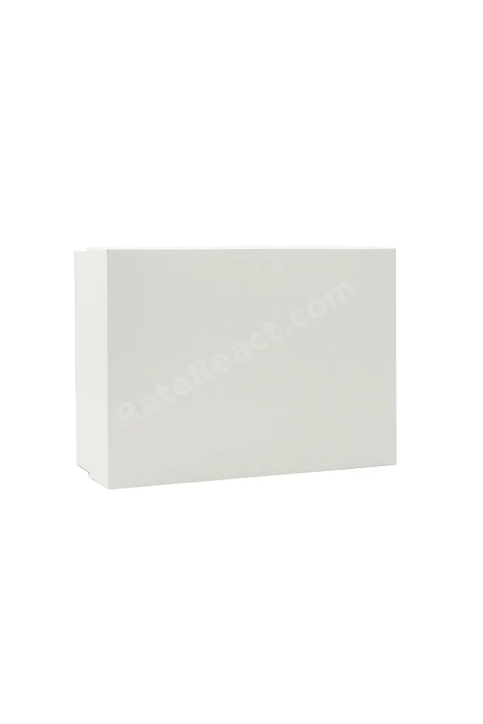 25x18x10 Beyaz Kapaklı Hediye Kutusu 1 Adet