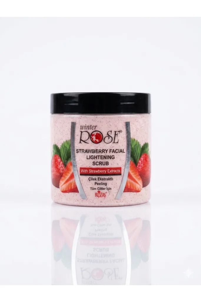 Rose Tüm Ciltler İçin Çilek Peeling 500 Ml