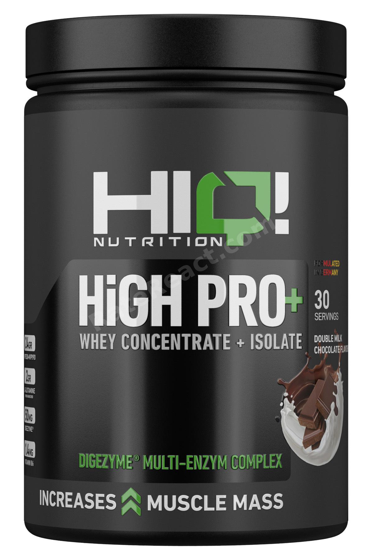 Hıq Hıgh Pro 900g Double Mılk Chocolate Flavored