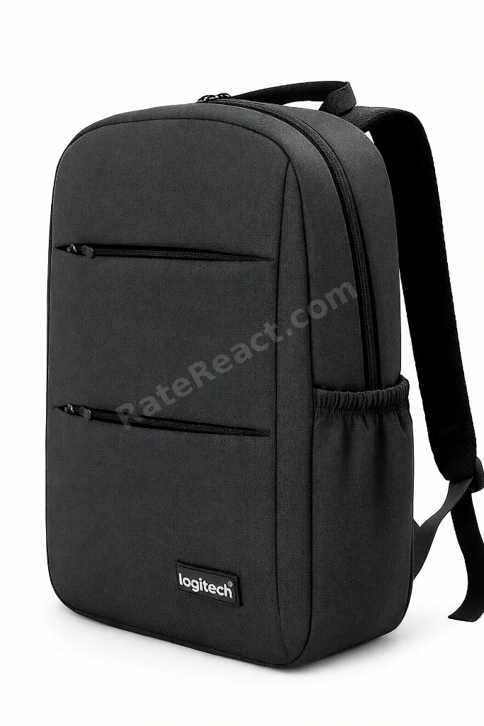 Orijinal 15.6" inç Siyah Kumaş Laptop Bilgisayar Seyahat Günlük Okul Unisex Notebook Sırt Çantası