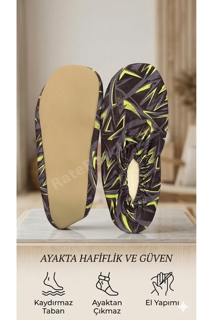 Kaydırmaz Tabanlı Havuz Deniz Ayakkabısı Patik Unisex